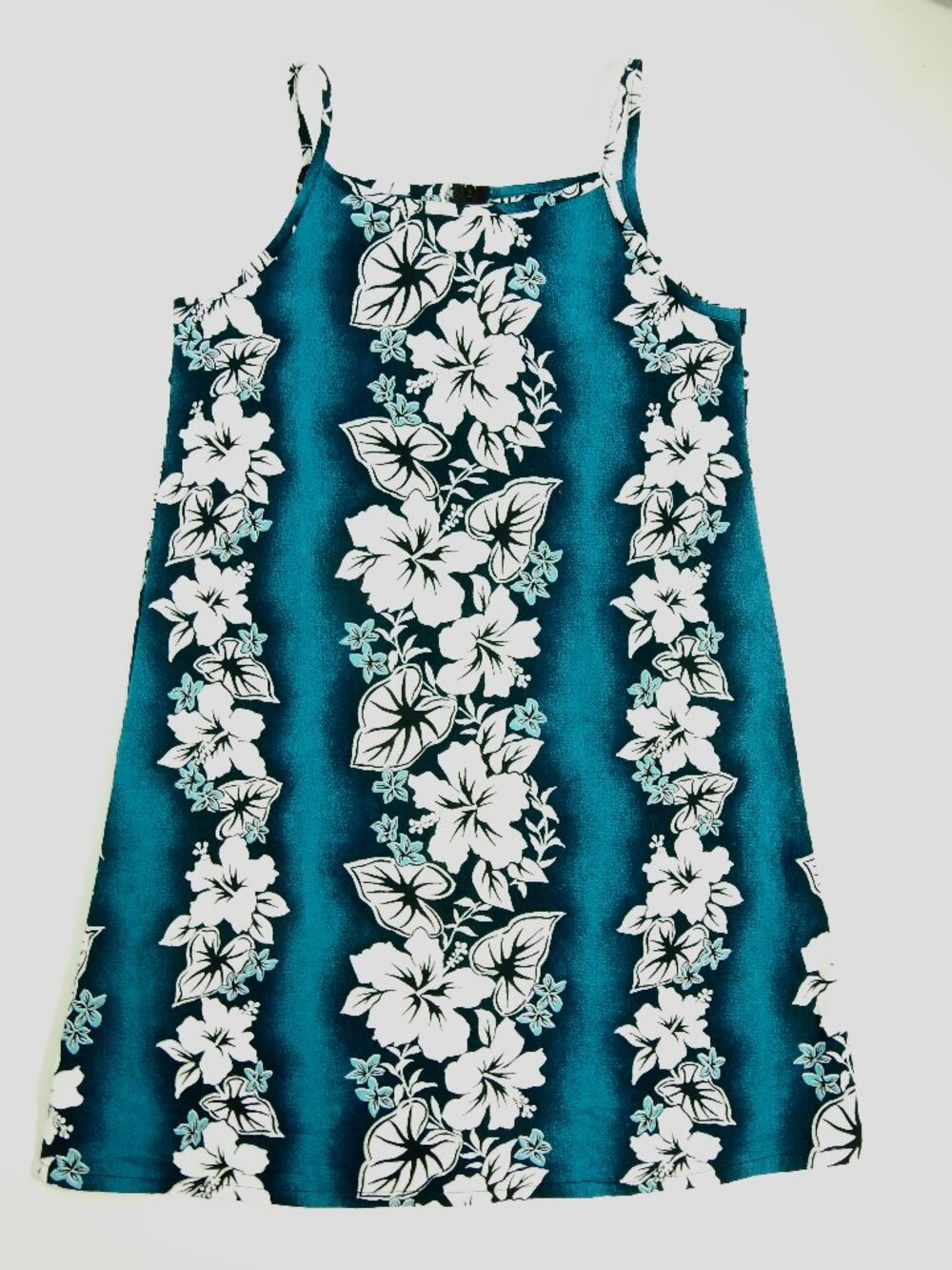 Kole Kole Girls Sz 14 Hawaiian Dress Sleeveless Made in USA G1182 100% Cotton